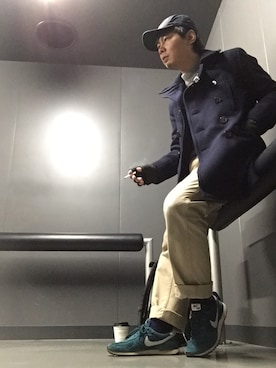 Ayato Kaminaさん(メンズ・171cm)の冬コーディネート