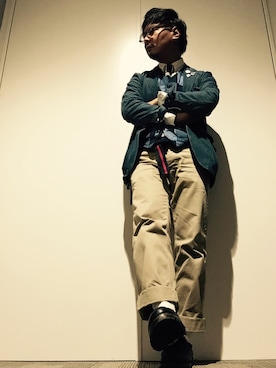 MAKOTO AI Kaminaさん（メンズ・171cm）の春コーディネート