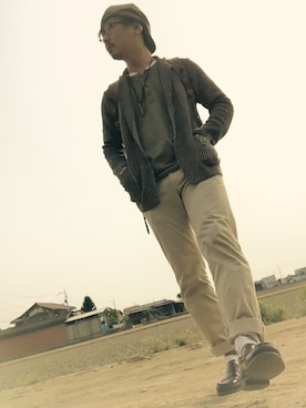 MAKOTO AI Kaminaさん（メンズ・171cm）の春コーディネート