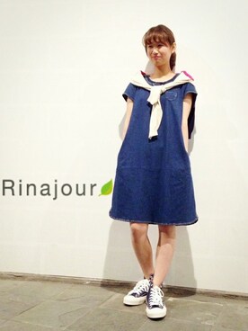 tashimanaさん（レディース・160cm）の春コーディネート