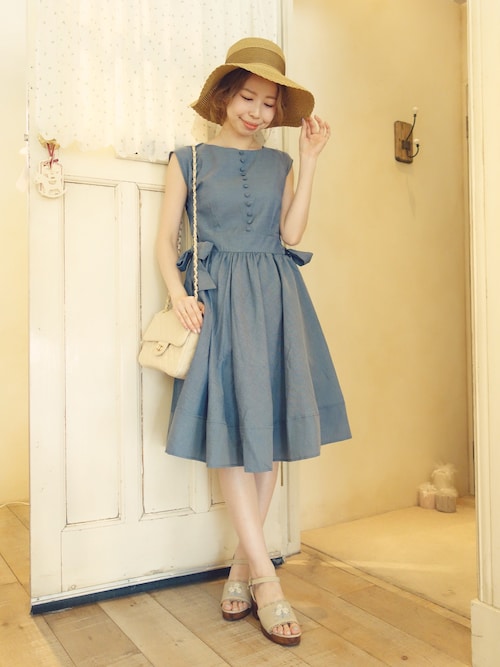 Fi N T F I N T Daikanyama An Another Angelusのワンピースを使ったコーディネート Wear