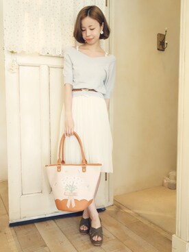 F i.n.tさん（レディース・157cm）の夏コーディネート