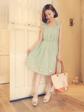 F i.n.tさん（レディース・157cm）の夏コーディネート