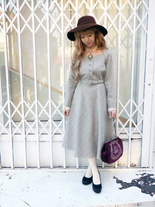 Fi N T F I N T Daikanyama An Another Angelusのワンピースを使ったコーディネート Wear