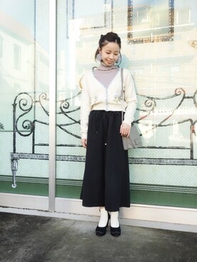 F i.n.tさん（レディース・157cm）の冬コーディネート