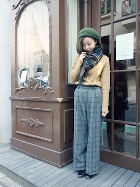 F i.n.tさん(レディース・157cm)の冬コーディネート