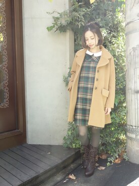 F i.n.tさん(レディース・157cm)の冬コーディネート