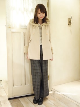 F i.n.tさん（レディース・157cm）の冬コーディネート