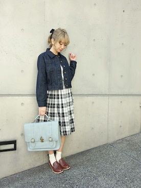 「F i.n.t（フィント）のアイテム（その他アウター）」を使った、F i.n.tさん（レディース・150cm）の冬コーディネート