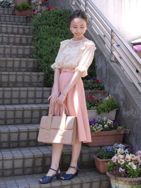 F i.n.tさん（レディース・157cm）の春コーディネート