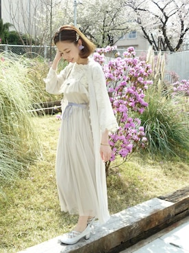 F i.n.tさん（レディース・157cm）の春コーディネート