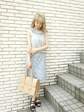 F i.n.tさん（レディース・157cm）の春コーディネート