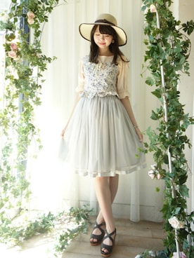 F i.n.tさん（レディース・158cm）の春コーディネート