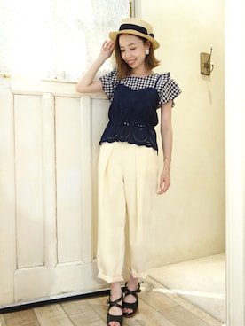 F i.n.tさん（レディース・158cm）の夏コーディネート