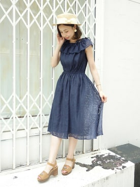 F i.n.tさん（レディース・158cm）の夏コーディネート