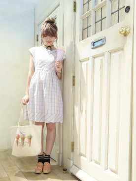 F i.n.tさん（レディース・166cm）の夏コーディネート