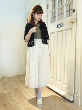 F i.n.tさん（レディース・161cm）の夏コーディネート