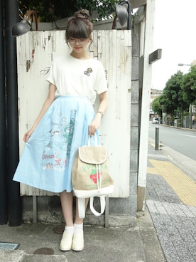 F i.n.tさん（レディース・158cm）の夏コーディネート