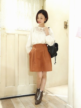 F i.n.tさん（レディース・157cm）の秋コーディネート