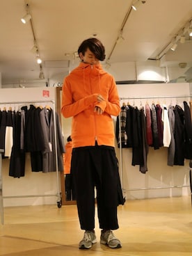 Lui's 池袋 STAFF 芳村さん(メンズ・180cm)の冬コーディネート