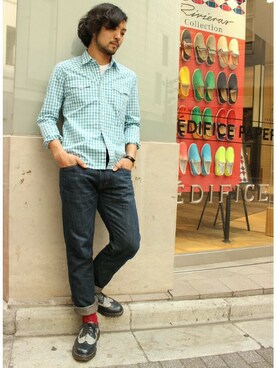 EDIFICE新宿店さんのコーディネート