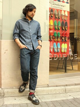 EDIFICE新宿店さんのコーディネート