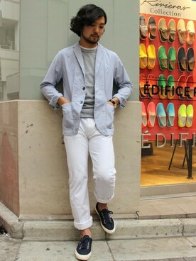 EDIFICE新宿店さんのコーディネート