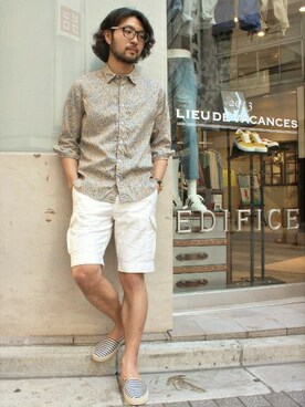 EDIFICE新宿店さんのコーディネート