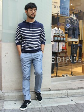 EDIFICE新宿店さんのコーディネート