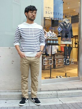 EDIFICE新宿店さんのコーディネート