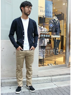 EDIFICE新宿店さんのコーディネート