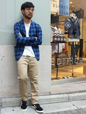 EDIFICE新宿店さんのコーディネート