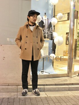 EDIFICE新宿店さん（メンズ・171cm）の秋コーディネート