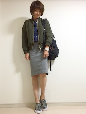 あかいろさん(レディース・163cm)の秋コーディネート