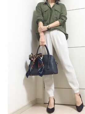 あかいろさん（レディース・163cm）の春コーディネート