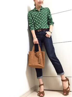 あかいろさん（レディース・163cm）の春コーディネート