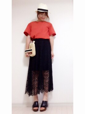 あかいろさん（レディース・163cm）の夏コーディネート