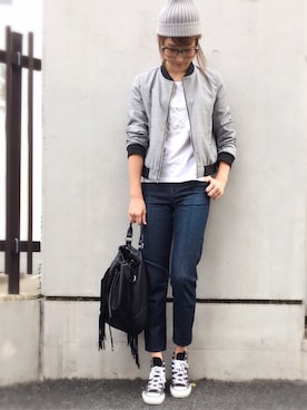 あかいろさん(レディース・163cm)の秋コーディネート