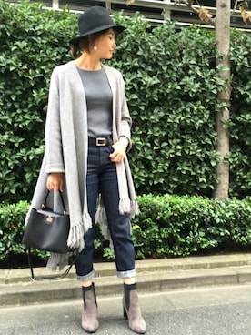 あかいろさん（レディース・163cm）の秋コーディネート