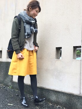 あかいろさん（レディース・163cm）の秋コーディネート