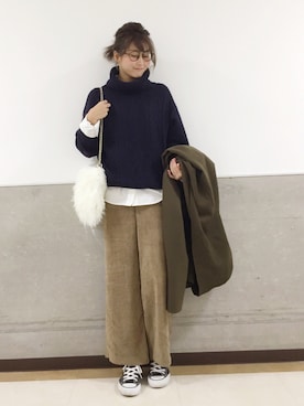 あかいろさん（レディース・163cm）の冬コーディネート