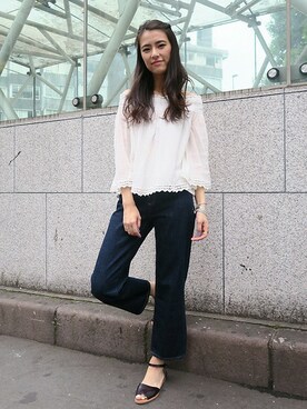 Akikoさん（レディース・167cm）の夏コーディネート