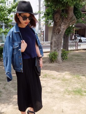 「Daniel Wellington」｜arisさん（レディース・160cm）の夏コーディネート