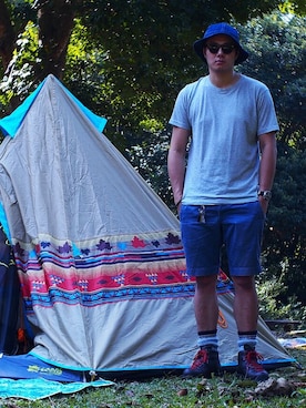 「Danner（ダナー）のアイテム（シューズ）」を使った、Jimさん（メンズ・184cm）の秋コーディネート