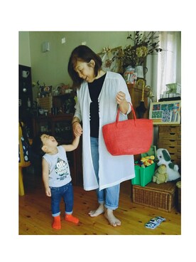 「OIL（オイル）のアイテム」を使った、Taoooowさん（キッズ・80cm）の夏コーディネート