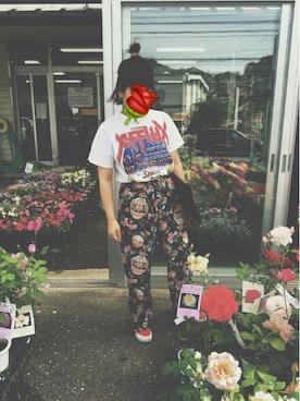 「ガラパン」｜「アイテム（その他）」を使った、amberさん（レディース・152cm）の春コーディネート