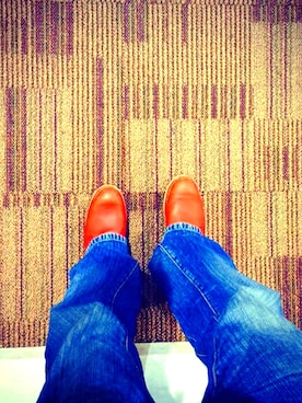 「RED WING（レッドウィング）のアイテム（ブーツ、レッド系）」を使った、ryosideさん（メンズ・179cm）の春コーディネート