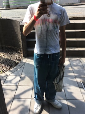 「VANDALIZE（ヴァンダライズ）のアイテム（トップス）」を使った、健太郎さん（メンズ・179cm）の秋コーディネート