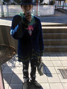 「VANDALIZE（ヴァンダライズ）のアイテム（ジャケット/アウター）」を使った、健太郎さん（メンズ・179cm）の冬コーディネート