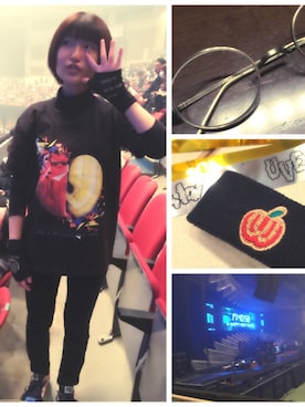 「LIVEコーデ」｜「アイテム（その他）」を使った、okaさん（レディース・150cm）の冬コーディネート